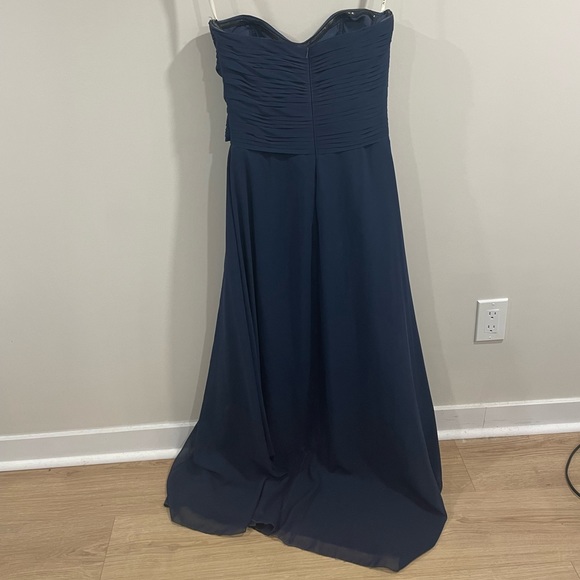 Bari Jay Navy Blue Gown - Picture 5 of 5